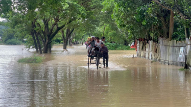 খাগড়াছড়িতে বন্যা পানিতে ডুবে আছে ৩০টি গ্রাম