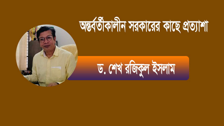 উচ্চশিক্ষাবিস্তারে কয়েকটি বৈপ্লবিক-চিন্তা: অন্তর্বর্তীকালীন সরকার